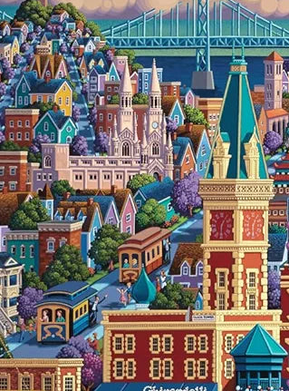 City By the Bay, San Francisco California Premium Puzzle Pre Order Ships July 25th