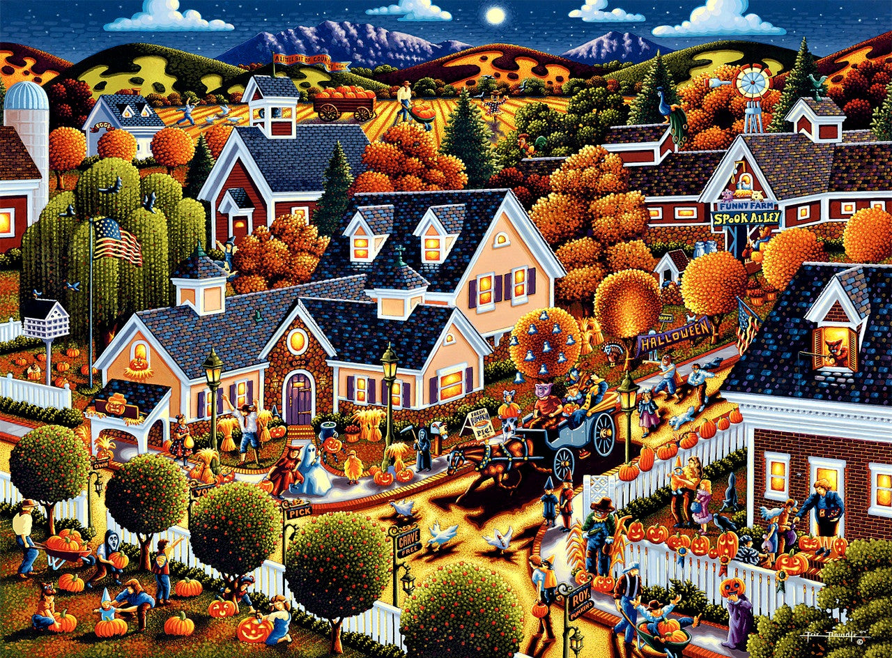 All Hallow's Eve Halloween Puzzle - Dowdle No Glare Signature Edition - PRE ORDER Ships Sep 5th