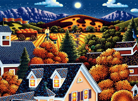 All Hallow's Eve Halloween Puzzle - Dowdle No Glare Signature Edition - PRE ORDER Ships Sep 5th