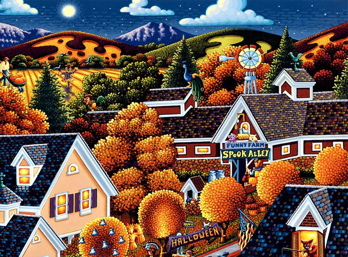 All Hallow's Eve Halloween Puzzle - Dowdle No Glare Signature Edition - PRE ORDER Ships Sep 5th