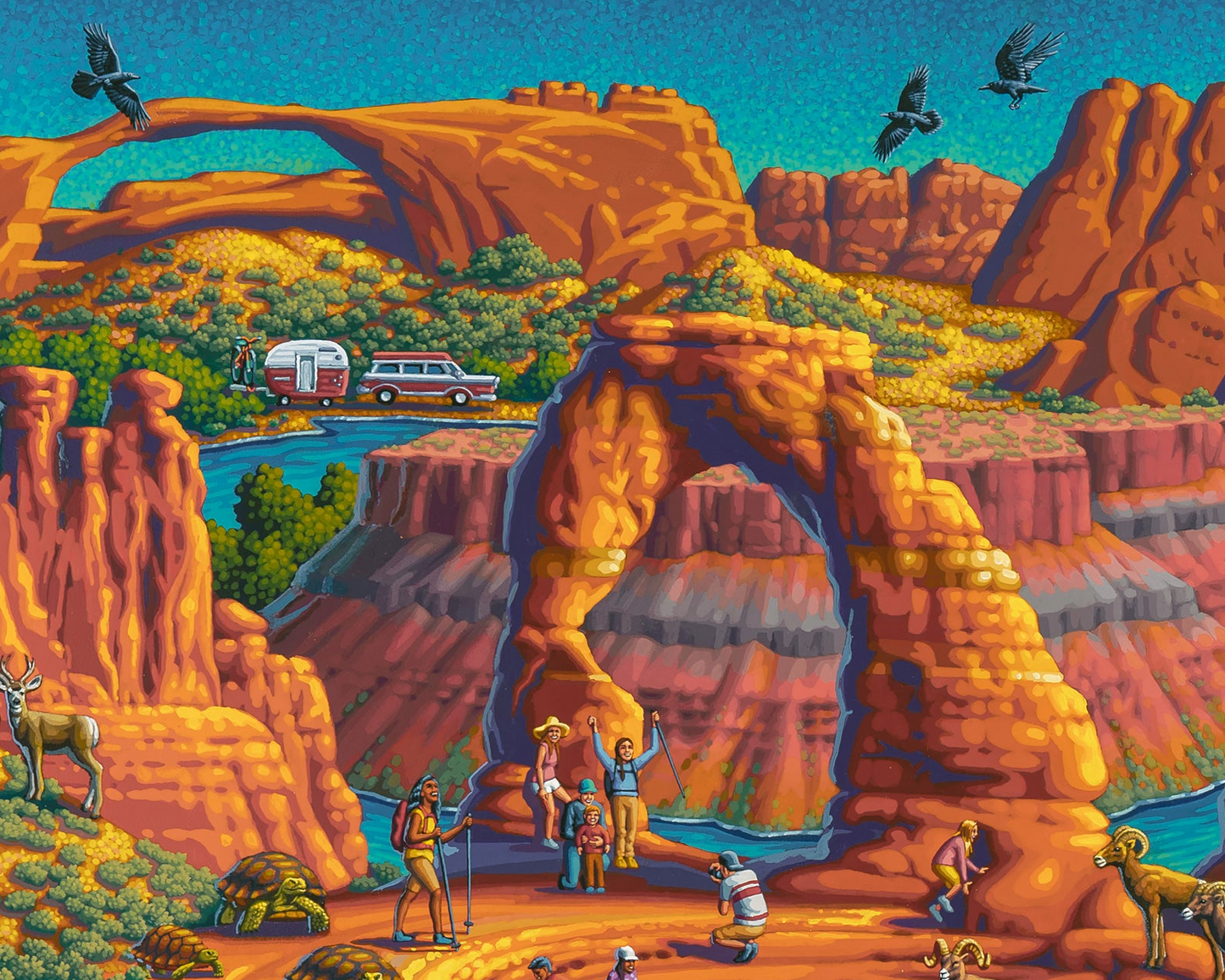 Arches National Park, Utah - 500 Piece Puzzle by Eric Dowdle - Premium No Glare Signature Edition