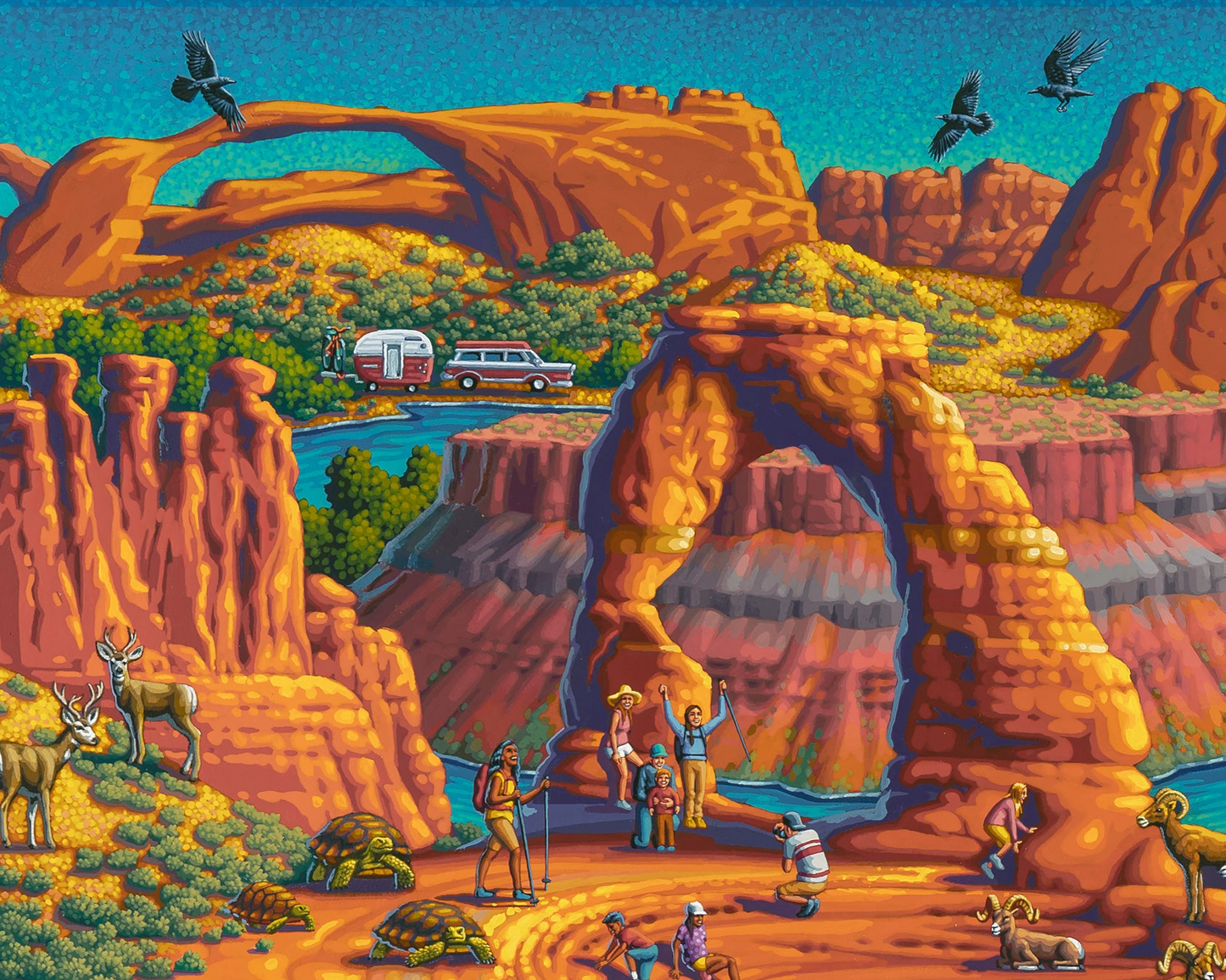 Arches National Park, Utah - 500 Piece Puzzle by Eric Dowdle - Premium No Glare Signature Edition