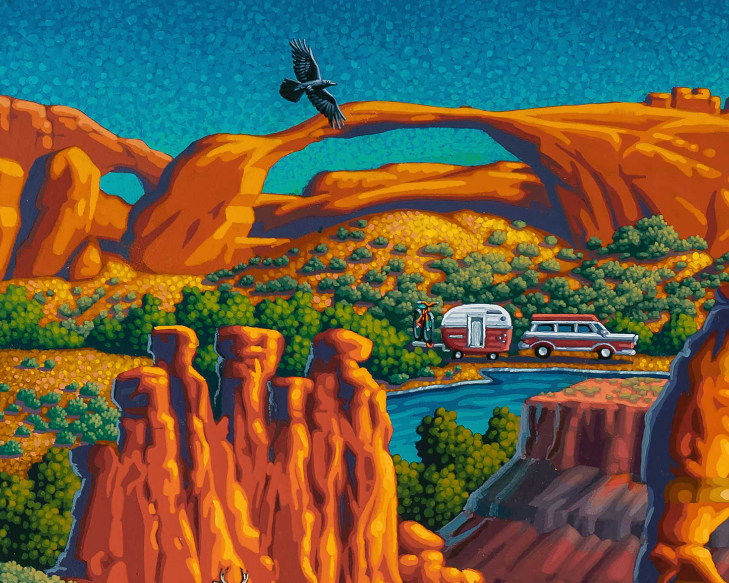 Arches National Park, Utah - 500 Piece Puzzle by Eric Dowdle - Premium No Glare Signature Edition