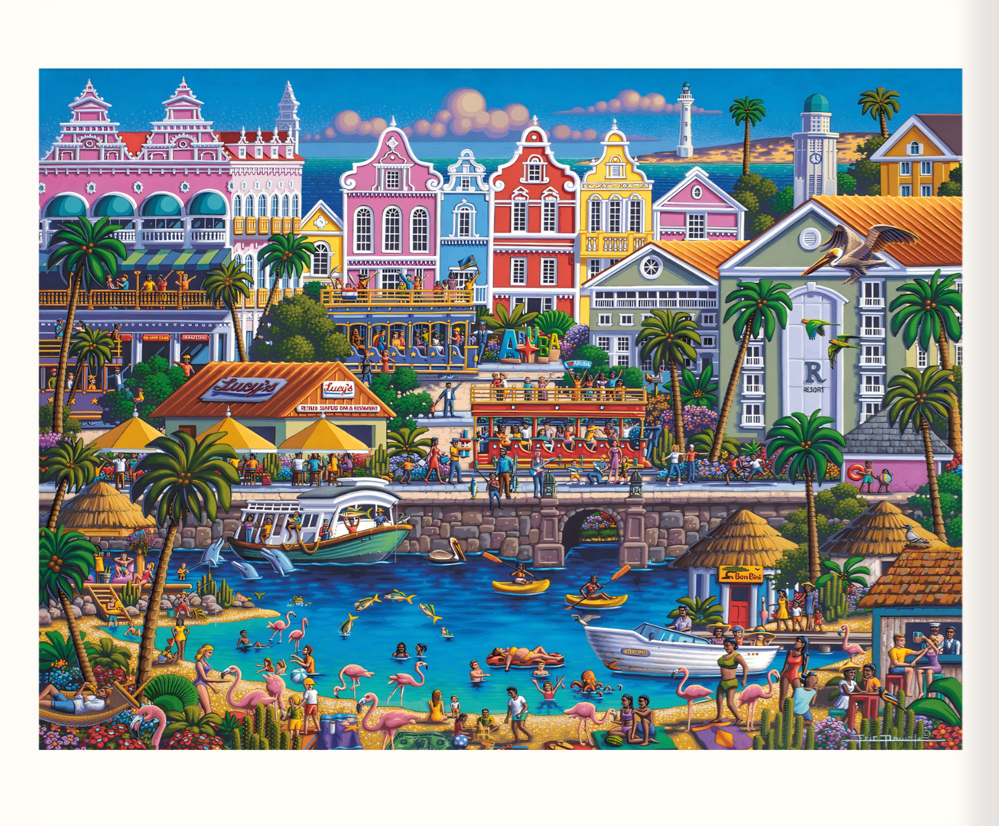 Aruba - Caribbean - Dowdle Buffalo Games Edition