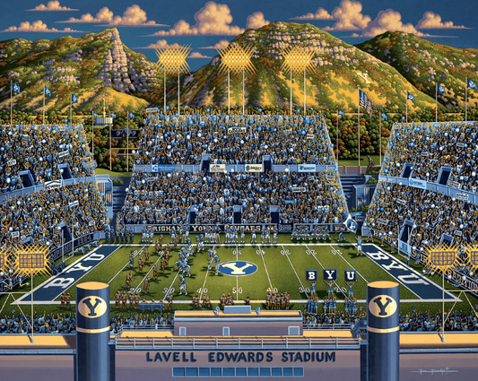 Brigham Young University BYU Cougars Dowdle Signature Edition Puzzle