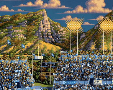 Brigham Young University BYU Cougars Dowdle Signature Edition Puzzle