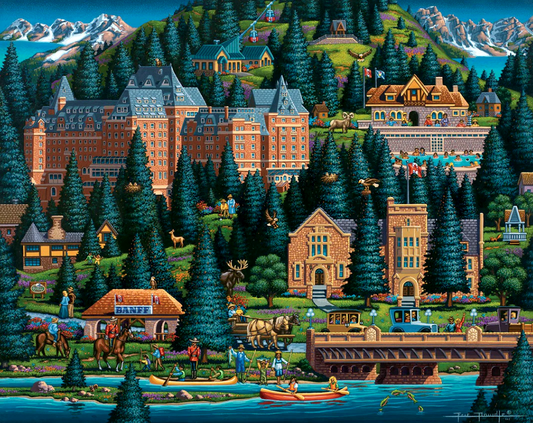 Banff, Canada Dowdle Signature Edition Puzzle