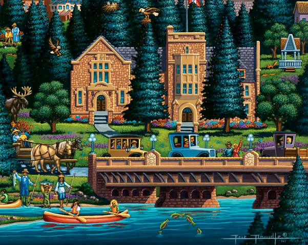 Banff, Canada Dowdle Signature Edition Puzzle