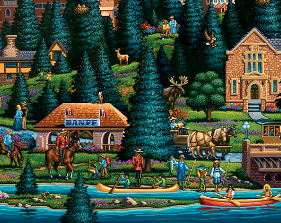 Banff, Canada Dowdle Signature Edition Puzzle