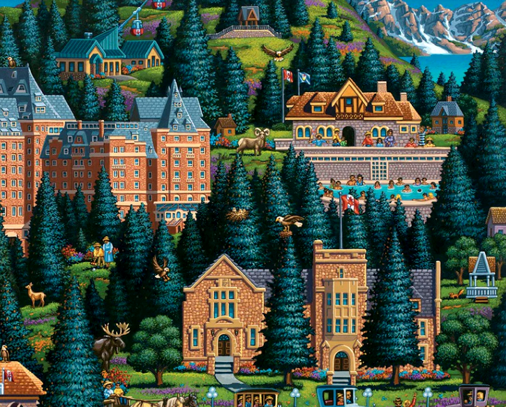Banff, Canada Dowdle Signature Edition Puzzle