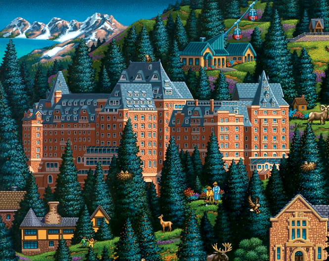 Banff, Canada Dowdle Signature Edition Puzzle