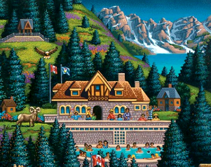 Banff, Canada Dowdle Signature Edition Puzzle