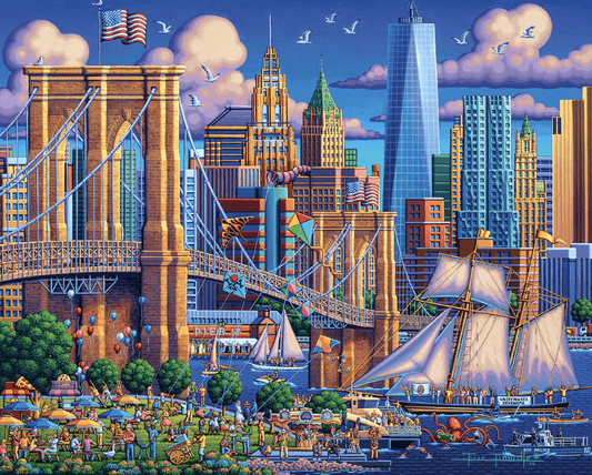 Brooklyn Bridge, New York Dowdle Signature Edition Puzzle