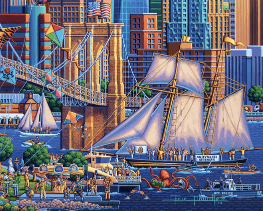 Brooklyn Bridge, New York Dowdle Signature Edition Puzzle