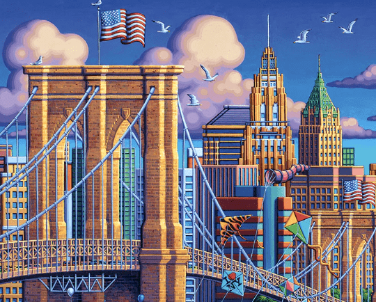 Brooklyn Bridge, New York Dowdle Signature Edition Puzzle