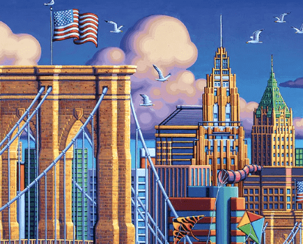 Brooklyn Bridge, New York Dowdle Signature Edition Puzzle