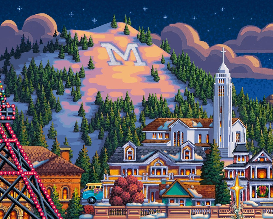 Montana Christmas Dowdle Signature Edition Puzzle