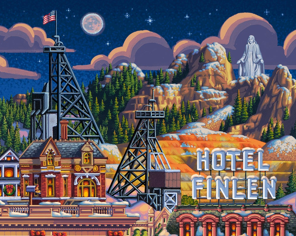 Montana Christmas Dowdle Signature Edition Puzzle