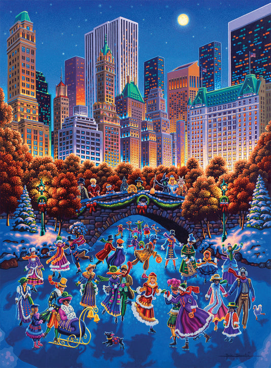 Central Park Skating, Christmas in New York City - Everyday Value Edition