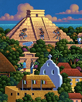Cancun, Mexico - 500 Piece Puzzle by Eric Dowdle - Premium No Glare Signature Edition