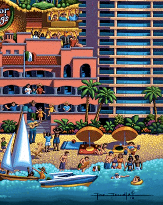 Cancun, Mexico - 500 Piece Puzzle by Eric Dowdle - Premium No Glare Signature Edition