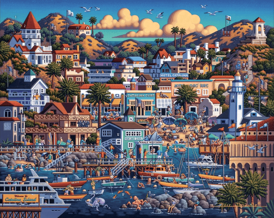 Catalina Island, California by Eric Dowdle - Buffalo Games Edition
