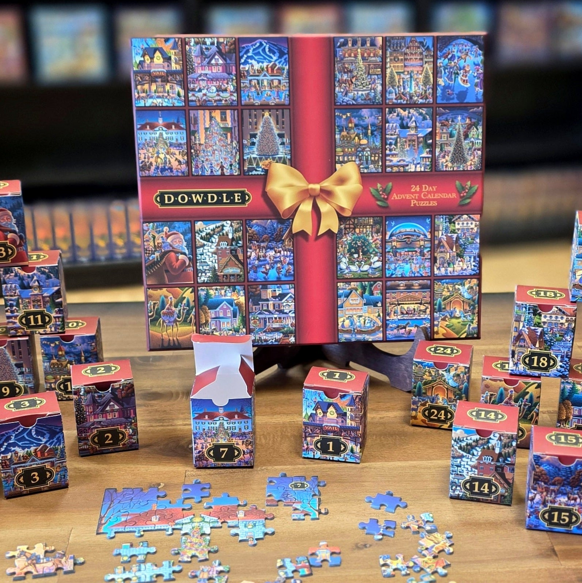 2026 Dowdle 24-Day Christmas Puzzle Advent Calendar Signature Edition product image 8