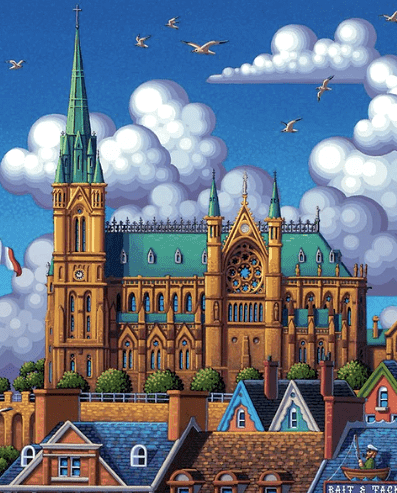 Cobh Ireland Puzzle - Dowdle Premium No Glare Edition - Sneak Peek Ships 9/5