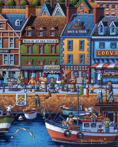 Cobh Ireland Puzzle - Dowdle Premium No Glare Edition - Sneak Peek Ships 9/5
