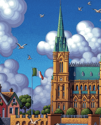 Cobh Ireland Puzzle - Dowdle Premium No Glare Edition - Sneak Peek Ships 9/5