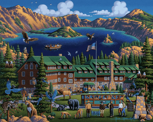 Crater Lake National Park, Oregon Dowdle Signature Edition Puzzle