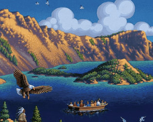 Crater Lake National Park, Oregon Dowdle Signature Edition Puzzle