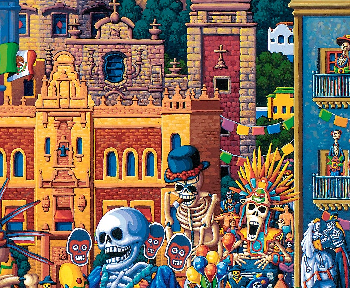 Day of the Dead, Mexico City Dowdle Puzzle