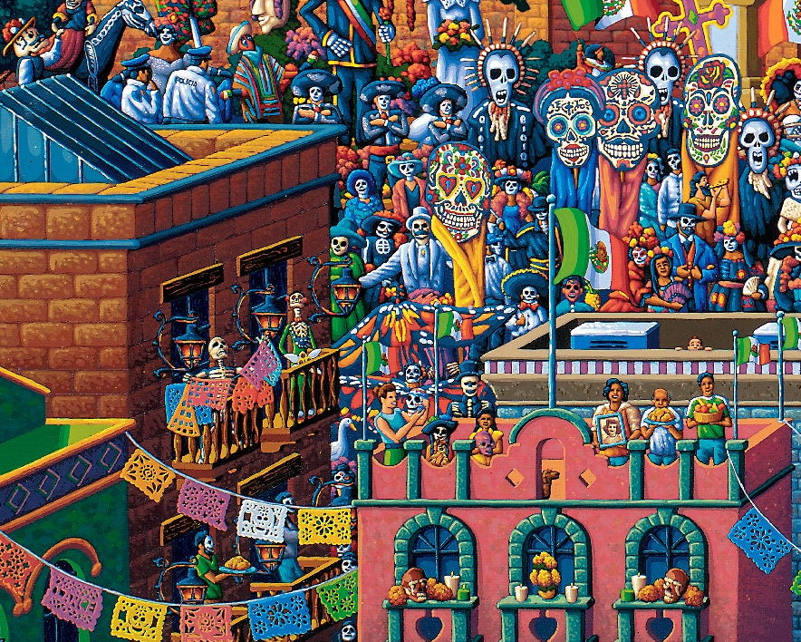 Day of the Dead, Mexico City Dowdle Puzzle