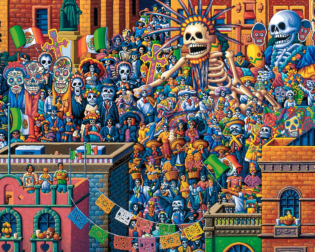 Day of the Dead, Mexico City Dowdle Puzzle