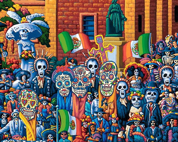Day of the Dead, Mexico City Dowdle Puzzle