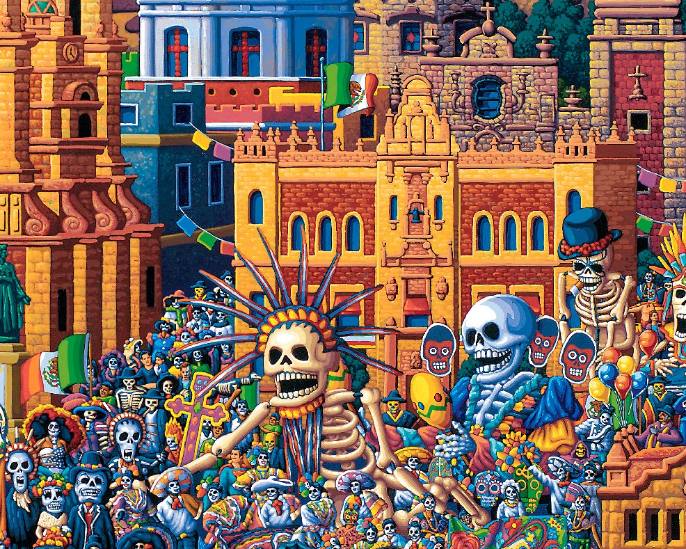 Day of the Dead, Mexico City Dowdle Puzzle
