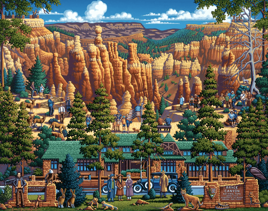 Bryce Canyon National Park Puzzle Utah 500 Piece by Eric Dowdle