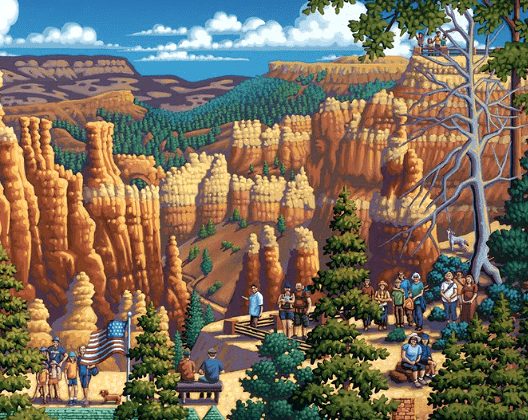 Bryce Canyon National Park, Utah - 500 Piece Puzzle by Eric Dowdle - Premium No Glare Signature Edition