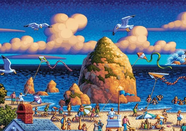 Cannon Beach, Oregon Dowdle Signature Edition Puzzle