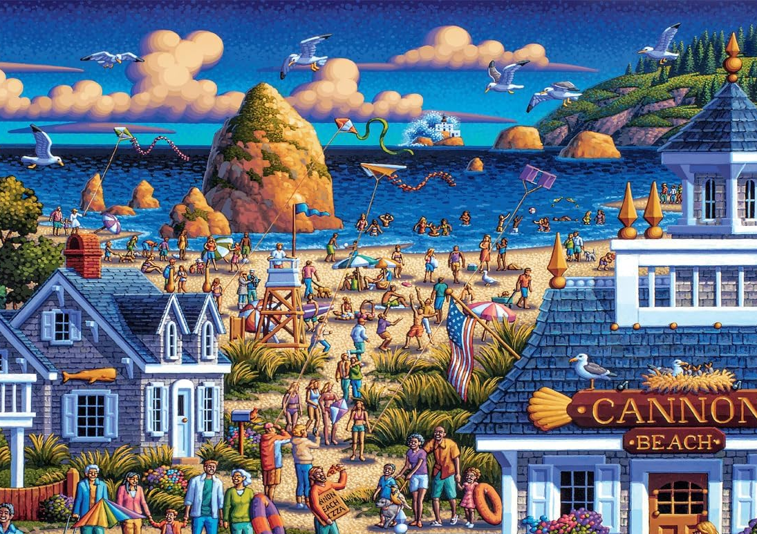 Cannon Beach, Oregon Dowdle Signature Edition Puzzle