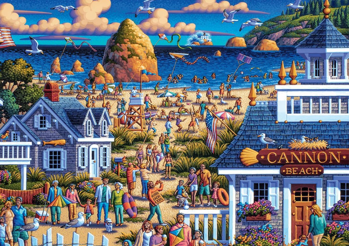 Cannon Beach, Oregon Dowdle Signature Edition Puzzle