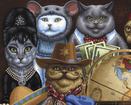 Cats Around the World Dowdle Signature Edition Puzzle
