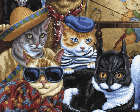 Cats Around the World Dowdle Signature Edition Puzzle