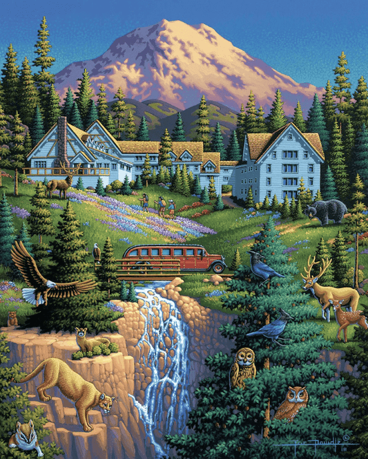 Mount Rainier National Park, Washington Dowdle Signature Edition Puzzle
