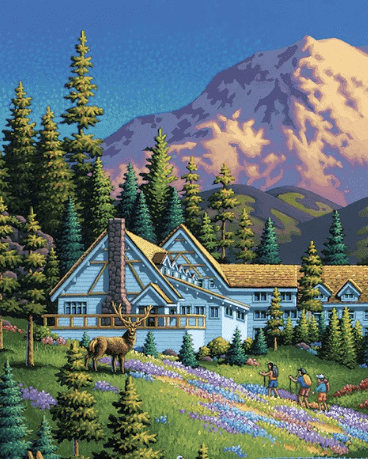Mount Rainier National Park, Washington Dowdle Signature Edition Puzzle