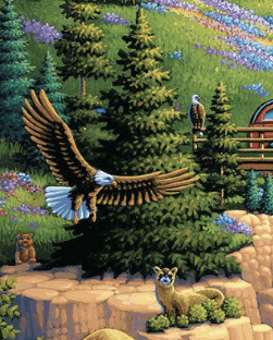 Mount Rainier National Park, Washington Dowdle Signature Edition Puzzle