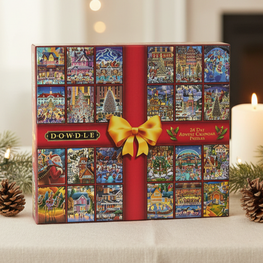 Christmas Puzzle Advent Calendar 24 Day - New 2026