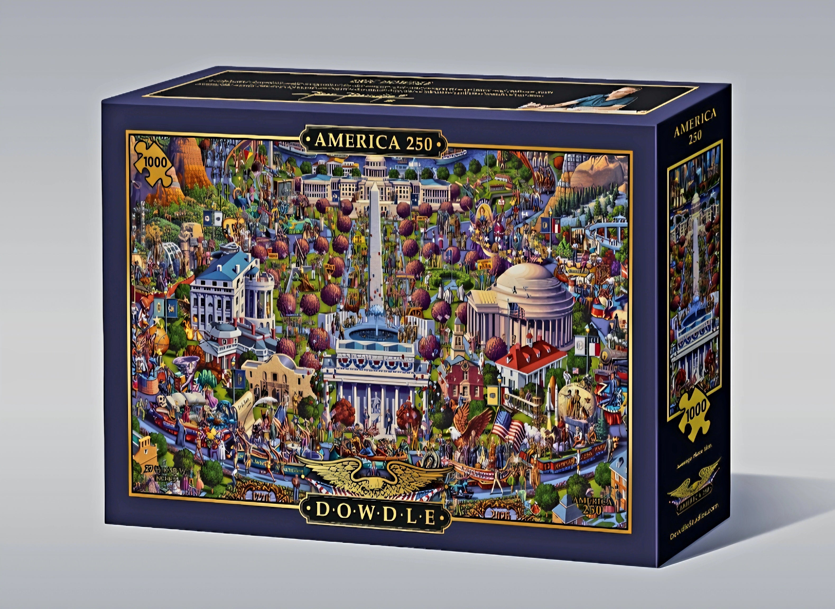 America's 250th Celebration Puzzle 500 & 1000 Piece | Eric Dowdle
