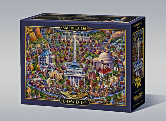 America's 250th Celebration Puzzle by Eric Dowdle - The Story of America